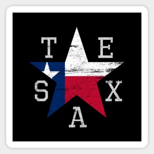 TEXAS STAR GRUNGE Sticker